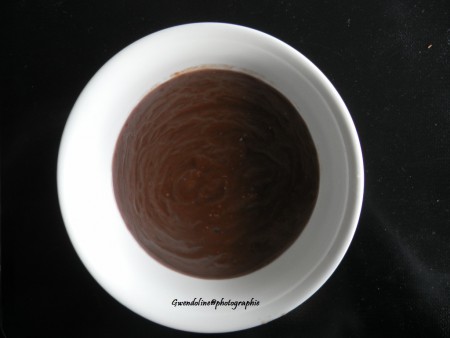 créme au chocolat minute