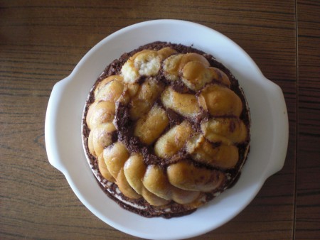 charlotte citrouille chocolat