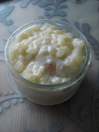 riz au lait saveur litchi
