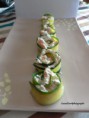 roulé courgette/saumon